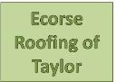 Ecorse Roofing of Taylor logo